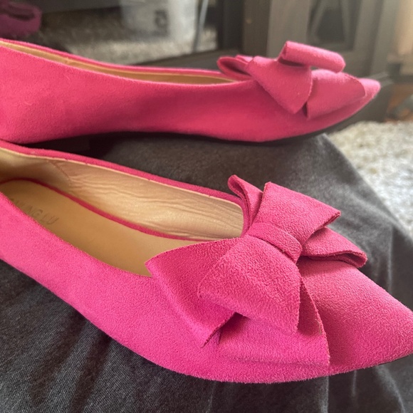 Sailings Lu Shoes - Pink Flats Sz 42